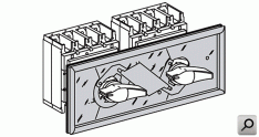 Interruptor; INV320/630 3-4P interenclav man
