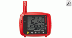 Registrador de temperat 16000 punt c-displ gr