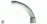 Curva luz M  20mmD PVC IP54 presion GRI