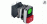 Pulsador doble d22 ROJ+VER 1+1 sal