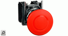 Pulsador emerg d22 ROJ 1+1 puls-tira trigger