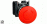 Pulsador emerg d22 ROJ 1+1 puls-tira trigger