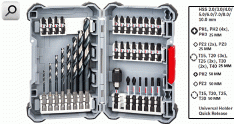 Mechas varias  35piez Jgo c-punt Imp Con HSS
