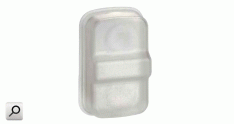 Pulsador doble d22; Capuchon silicona