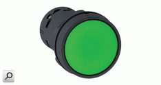 Pulsador d22 VER 2NA ras monolitico a-Pla