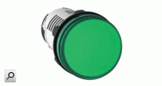 Señal luminosa d22 VER Led  24Vca-c mono IP5