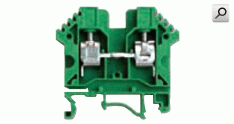 Borne paso R32/35  1x 10mm2  57A VER      BPN