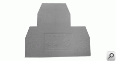 Tapa borne R32/35   4mm2 PA GRI 2pis p-D-BKND