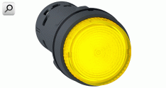 Pulsador lum d22 AMA 1NA s-lamp monolitico