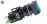 Pulsador lum d16 VER 1+1 cuad led  24V