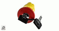 Pulsador emerg d22; Cabez ROJ d40 Yale