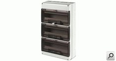 Caja TM Din  48 b ext PVC GRI p-FUM      IP66