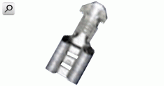 Terminal laton PALA H  6,3mm  1,0/2,5mm2 SN