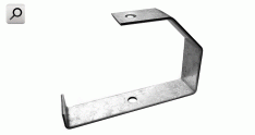 Soporte bandeja  200mm suspens "G" AcGalv