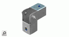Perfil C; Curva artic 44x44mm 1,6mm Zingrip