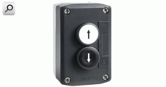 Botonera c- 2 puls d22 2NA flechas BLA-NEG ve