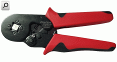 Pinza indentar p-terminal puntera 0,25/ 10mm2