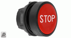 Pulsador d22; Cabez ROJ ras "STOP" p-XAL