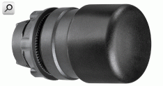 Pulsador emerg d22; Cabez NEG d30 p-XAL