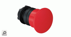 Pulsador emerg d22; Cabez ROJ d40 p-XAL
