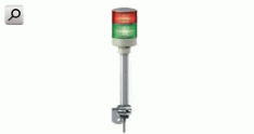 Baliza ind lum columna 2ele  24V c-buzz monol