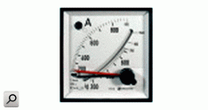 Amperimet CA trafo-5A  96x 96 AcMov bime + Am