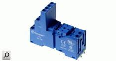 Zocalo rele 10A  8p plana p-5532 p-Din eyecc