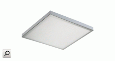 Artef techo LEDs  1x 40W BLN cuad L600 c-inv