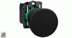 Pulsador emerg d22 NEG 1NA d40 a-Plas