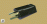 Ficha domic 2x10A+T Mach p-plana NEG