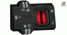Pulsador; Boton biometrico biestable cable 2M
