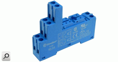 Zocalo rele 10A  8p plana p-Din 95.05SPA