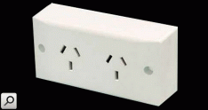 Toma dom ext 2x220V+T 10A BLA c-Prefit