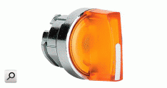 Selectora  2p d22; Cabez AMA fija lumin Led