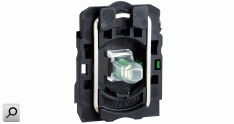 Pulsador lum d22; Cuerpo BLA 1NA led 220Vca