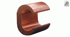Grapa p-indentar 150/185mm2 conector tipo "C"