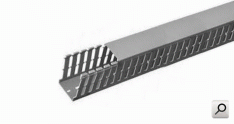 Cablecanal ranurado b 15xh 30 mm GRI CKN x mt