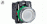 Pulsador lum d22 BLA 1+1 Led 230V int Met-CRO