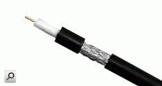 Cable coaxial  50 Ohms RG  58 A/U esta&ntilde;ado