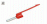 Terminal clavija 1x  1,0mm2 ROJ lengueta med