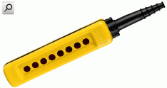 Botonera colgante PVC  8agujeros vacia