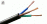 Cable taller  3x 0,75mm2 NEG