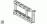 Armario; Conj 2soportes barra horiz 800mm Armario; Conj 2soportes barra horiz 800mm