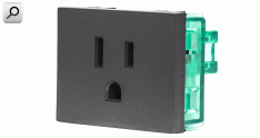 Mod toma 110+T=220V GRI 10A euroameric SigXXI