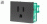 Mod toma 110+T=220V GRI 10A euroameric SigXXI