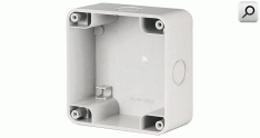 Caja dom  95x95mm exter PC GRI