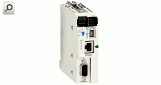 PLC BMX CPU  4MB c-USB+Ethernet+CANopen