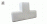 Cablecanal ciego b100xh50; Curva T plana BLA