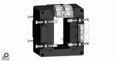 Trafo med 1x 600/5A  8VA ven 32x65 Cl 0,5