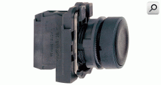 Pulsador d22 NEG 1NA ras a-Pla IP65